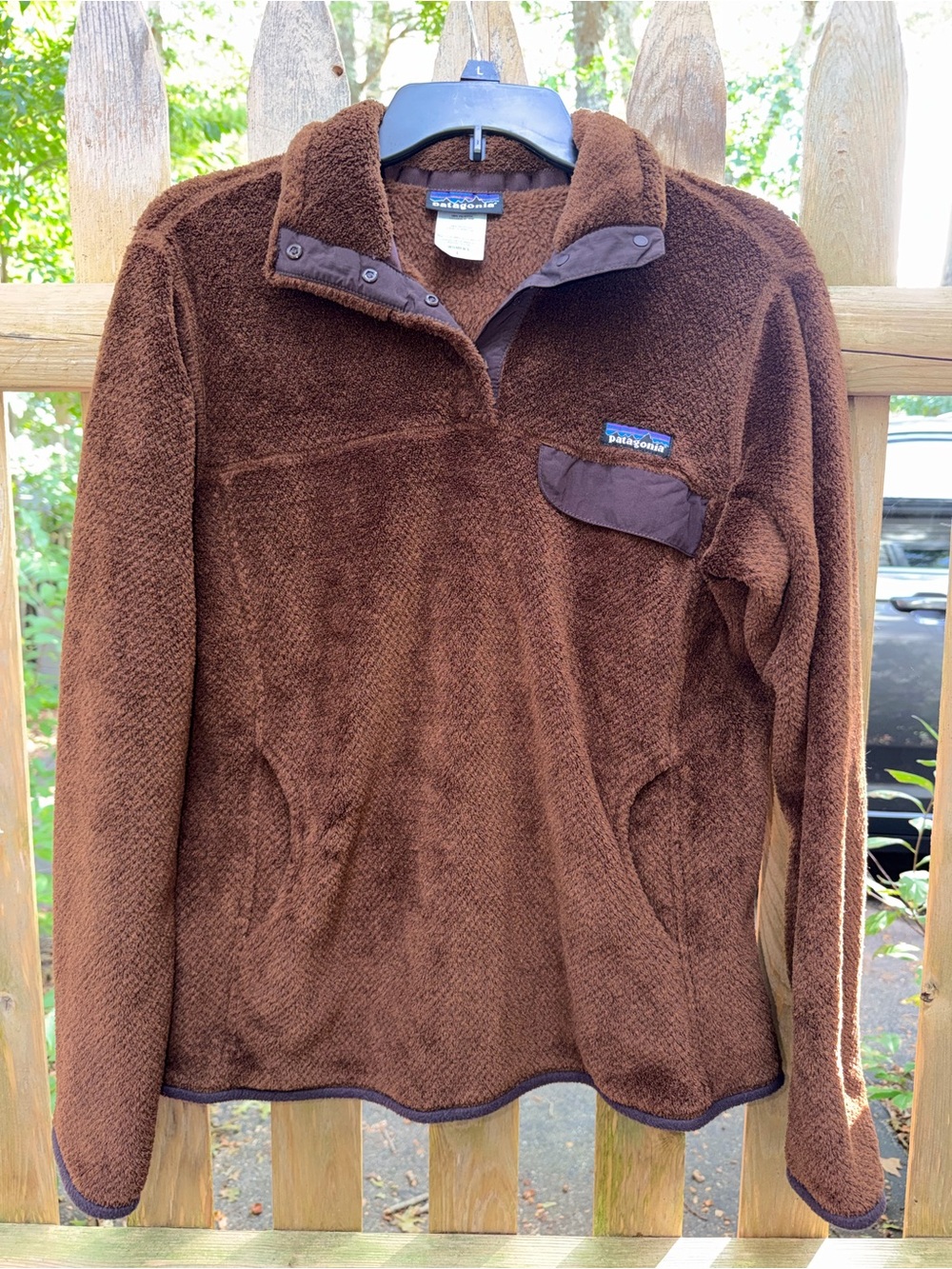 Patagonia Re-Tool Snap-T Fleece Pullover Brown Women’s Large